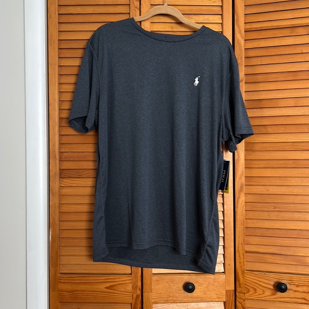 Polo Ralph Lauren blue heather performance T-shirt